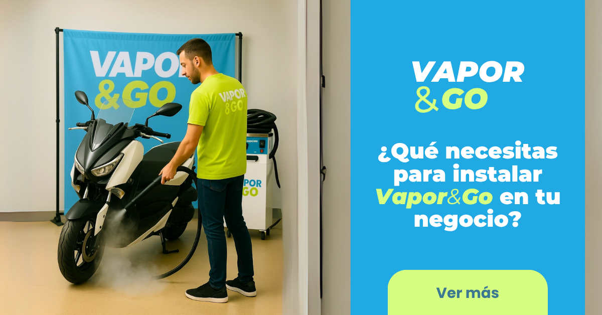 Lavado de Motos con Vapor